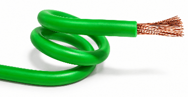50 sqmm Green PVC Alu Wire