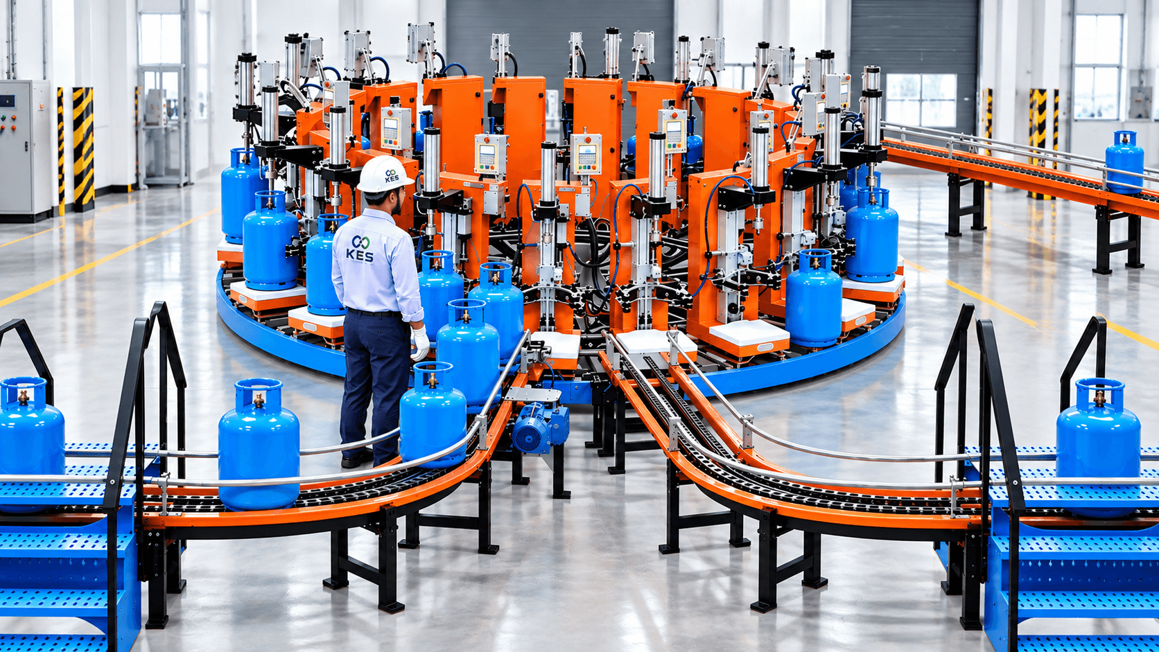 KOSAN downstream LPG bottling plant operations and engineering facility